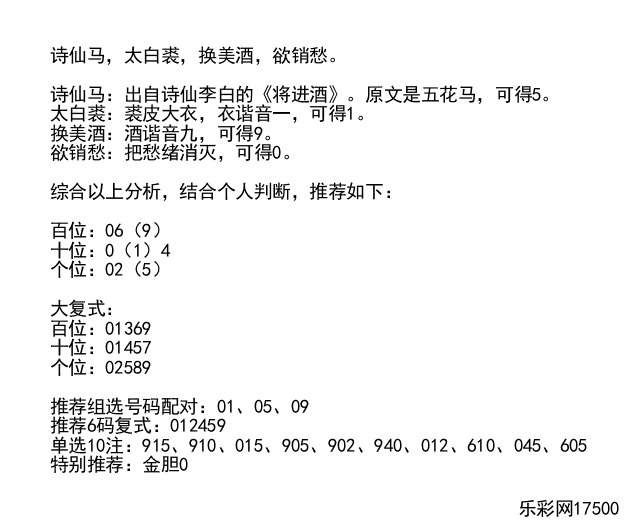 解析P3排列三之太湖钓叟三字诀，洞悉数字奥秘，乐享投注乐趣p3排列三太湖钓叟三字诀解300期