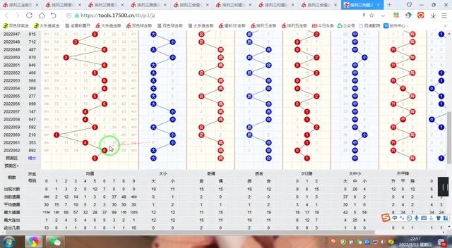 排列三走势图500彩，解码数字游戏的奥秘排列3走势图500