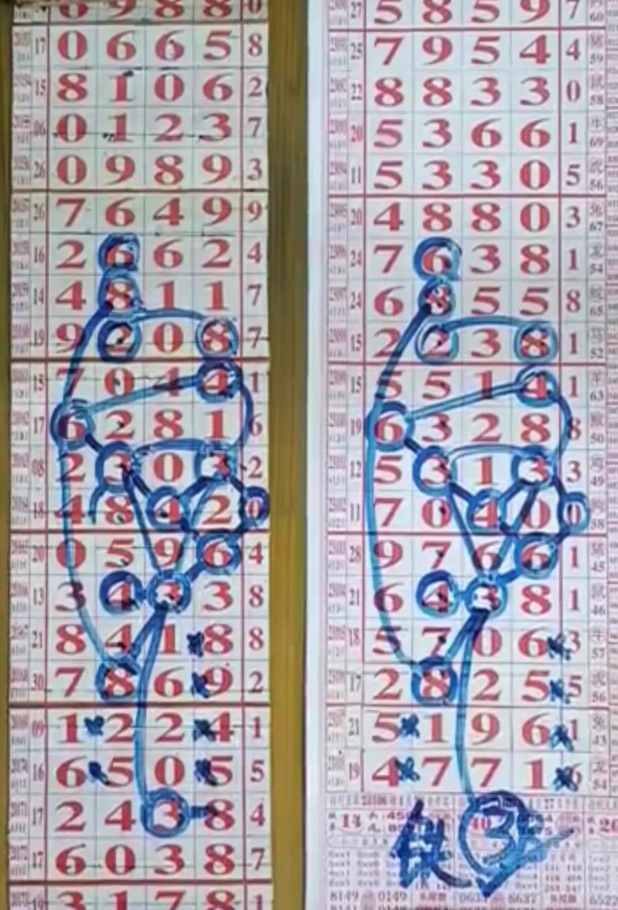 排列五第一位走势图，解码数字背后的奥秘排列五第一位走势图带连线图