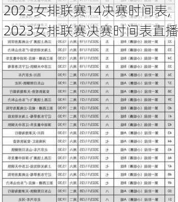 2036中国女排超级联赛赛程，激情与荣耀的年度盛宴23届中国女排