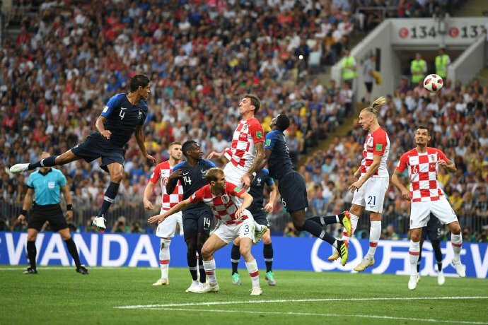 2018世界杯,法国4-3逆转克罗地亚,激情之夜终夺冠18年世界杯决赛比分