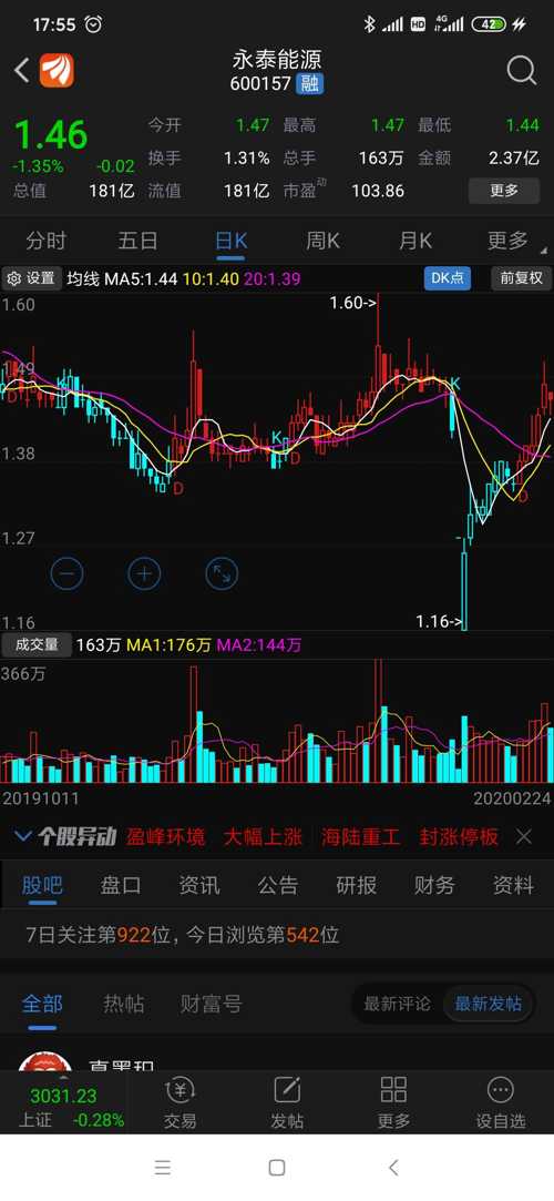 永泰能源股票，波动中的机遇与挑战永泰能源股票股吧